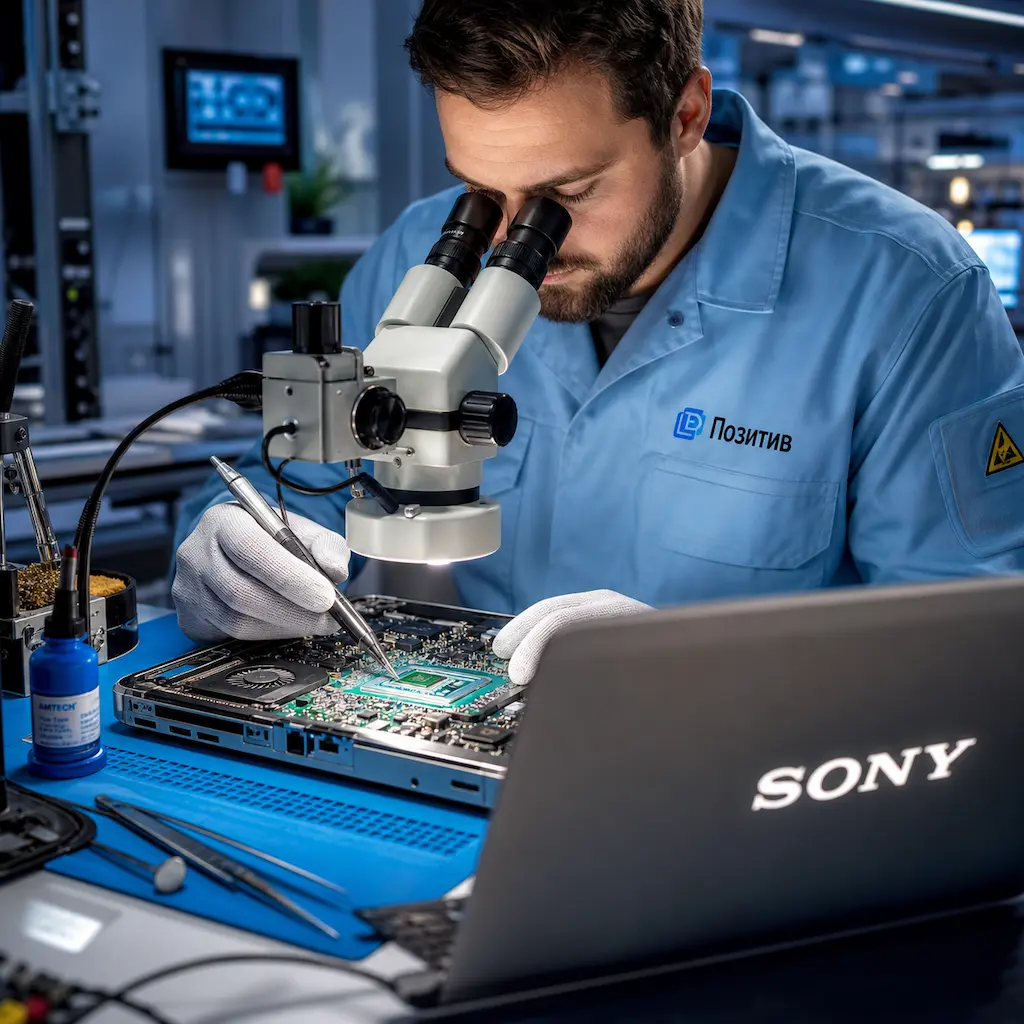 Замена видеокарты ноутбука Sony в Костроме