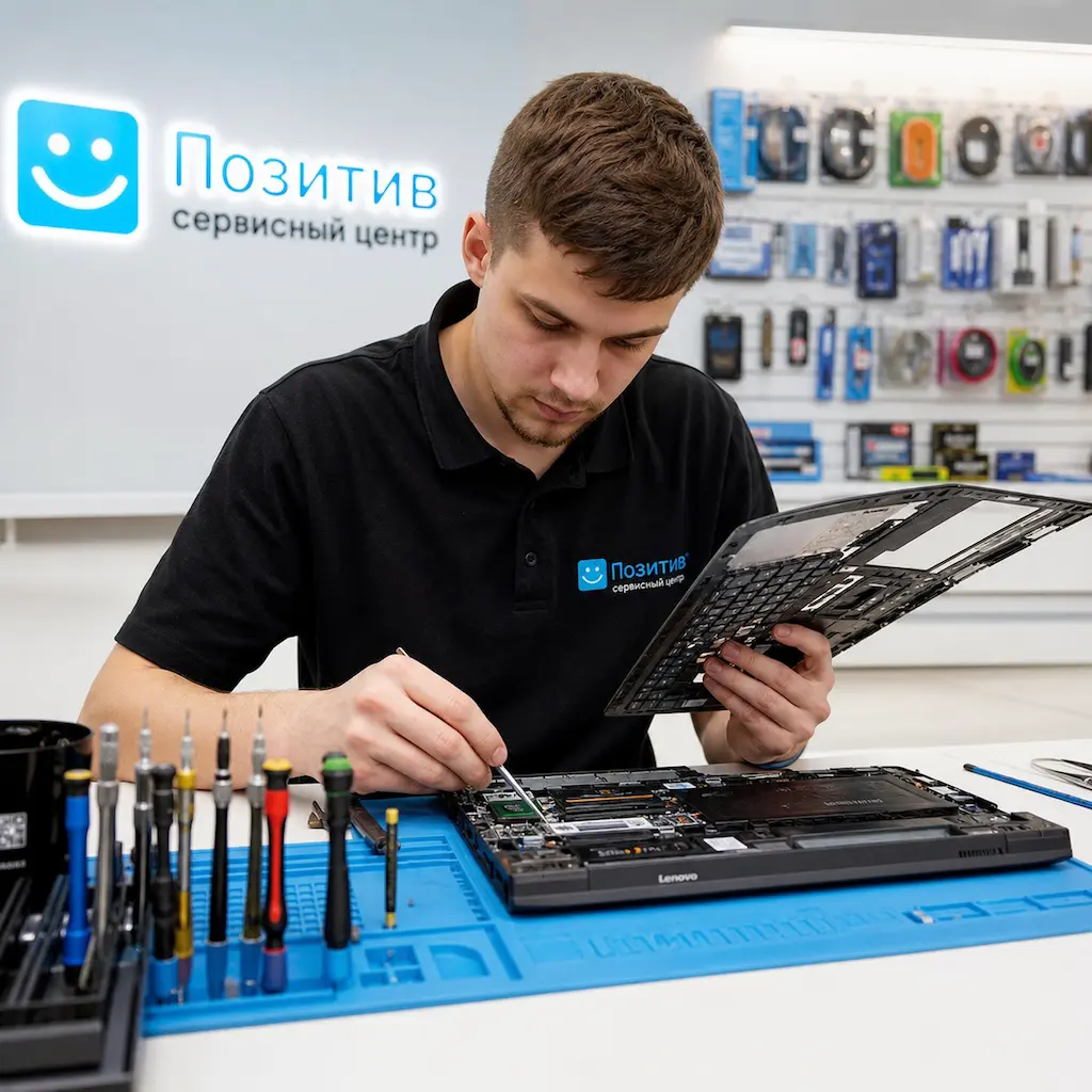 заменить клавиатуру на ноутбуке Lenovo в Костроме