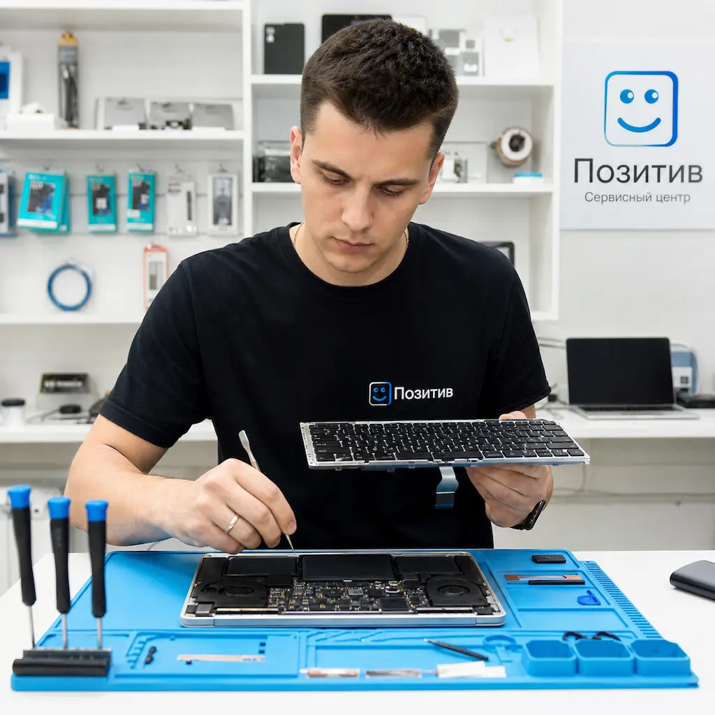 заменить клавиатуру на Apple Macbook в Костроме