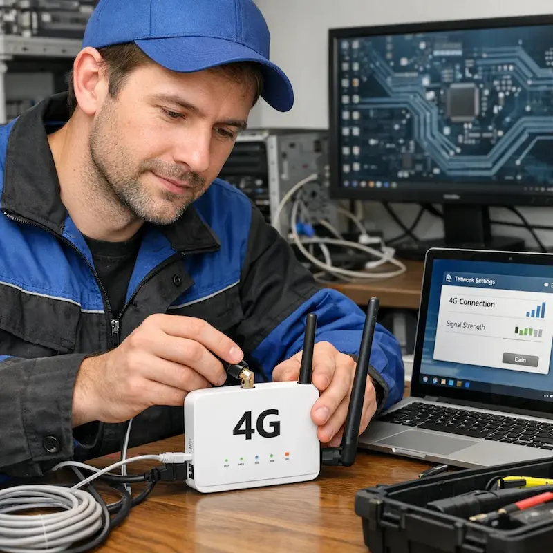 Настройка 4G модема в Костроме