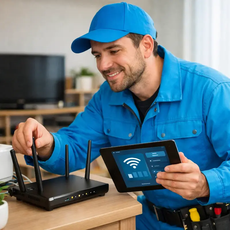 Настройка Wi-Fi для квартиры, дома и офиса в Костроме