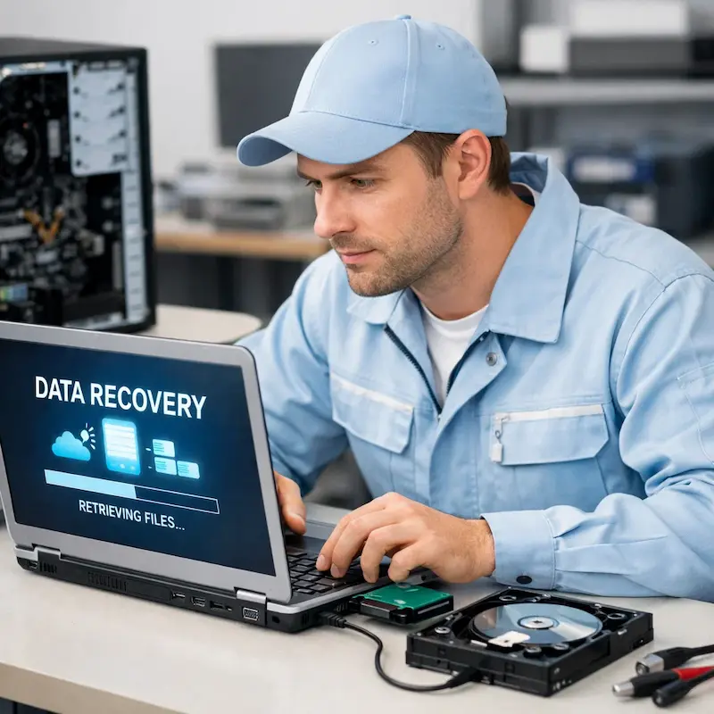 Восстановление данных и файлов в Костроме