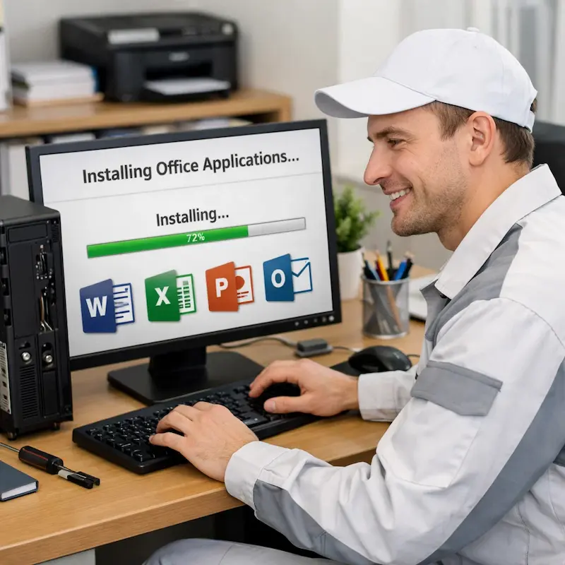 Установка и настройка программ на компьютере в Костроме