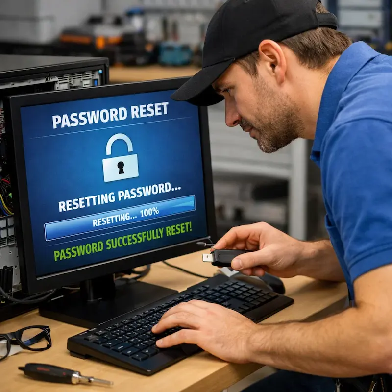 Сброс пароля от компьютера в Костроме