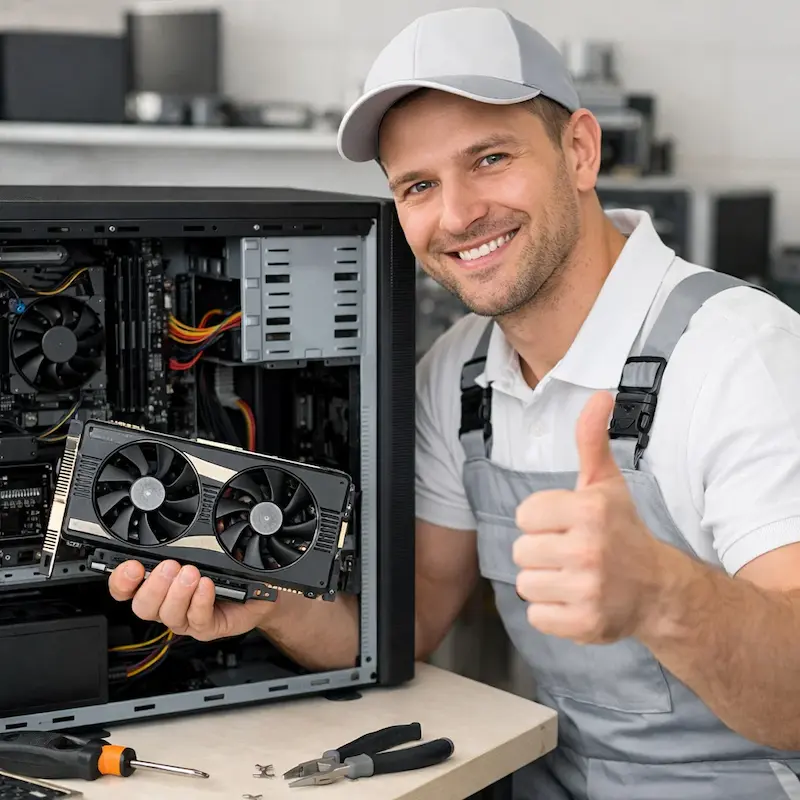 Замена видеокарты ПК в Костроме